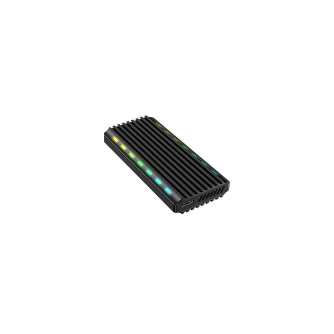 1920335 Boîtier SSD externe, M.2 NVMe SATA PCIe M2 SSD Sans vis Type C 10Gbps Bl