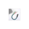 ADAPT- JACK AUDIO STEREO 2 MALES x 1 FEMELLE EN CABLE 25CM AUD