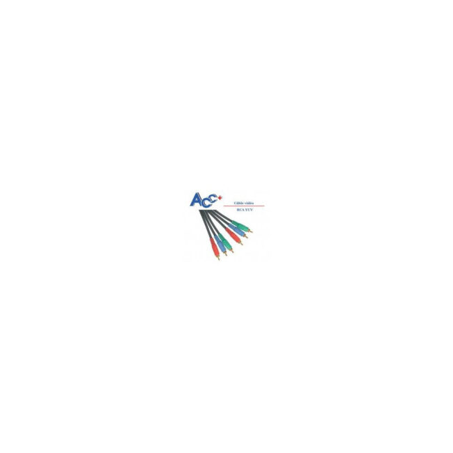 DESTOCKAGE Cordon 3RCA YUV (Component) RVB HD 20m