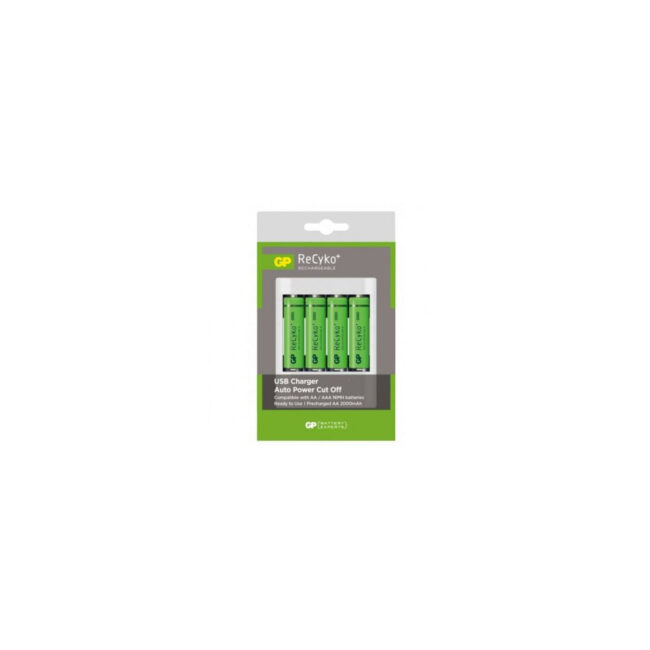 Chargeur U411 +4x AA 4x AAA Recyko