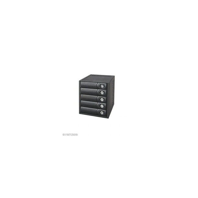 SI-0357C BackPlane SCSI Noir, pour 5 disques durs