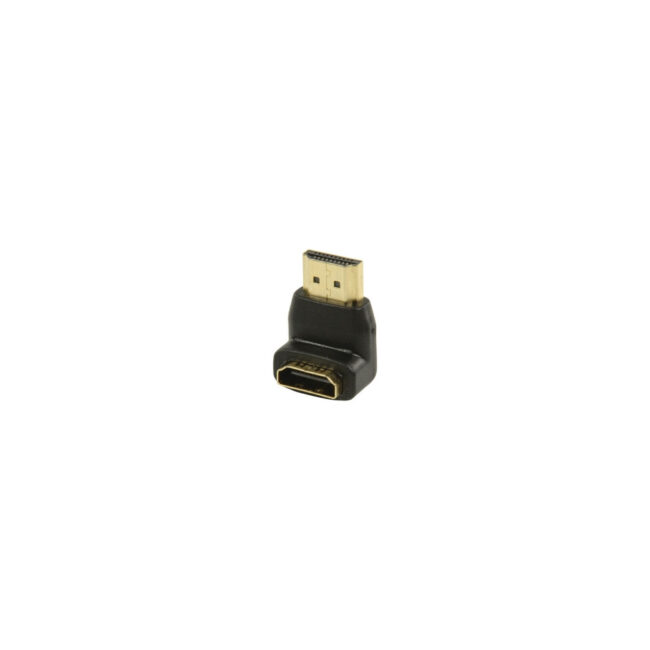Adaptateur HDMI Mâle vers HDMI femelle coudé vers le bas