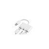 Adaptateur USB-C (M) vers JACK+2-TYPE-C