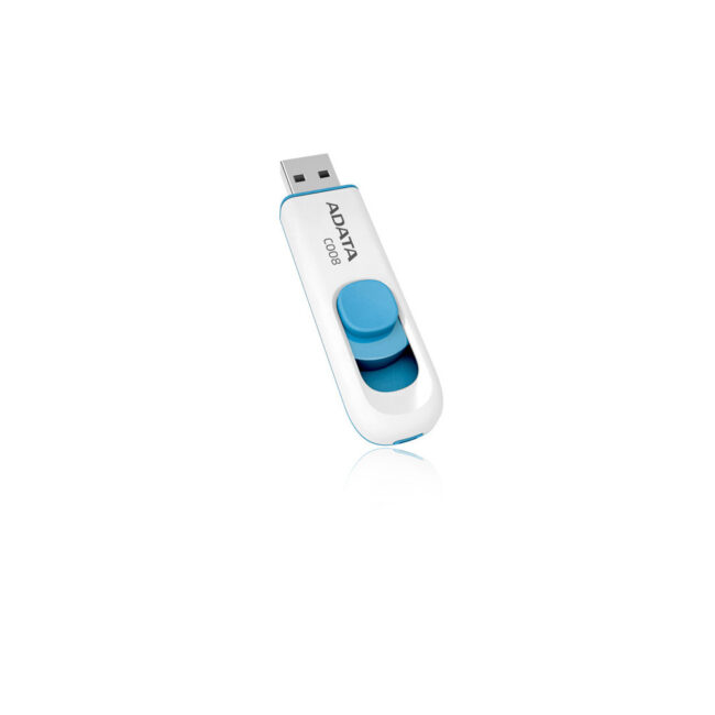 Adata C008 bleu 32Gb USB2 Blanc/Bleu