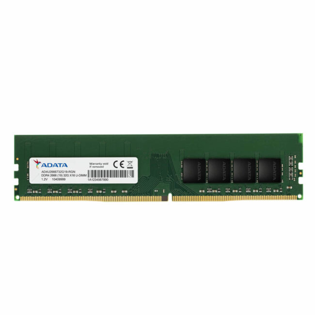 ADATA DDR4 U-DIMM 2666Mhz 8Go CL19 Single Pack