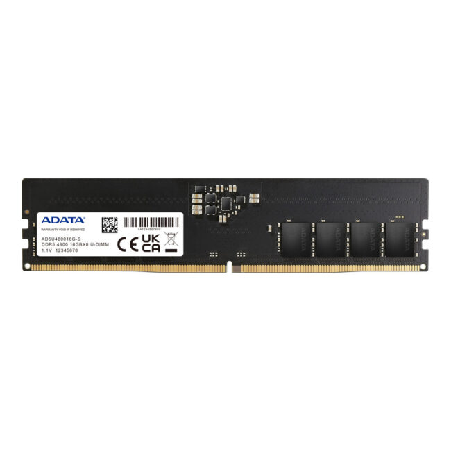 ADATA DDR5 4800 Mhz U-DIMM 16Go Single Tray