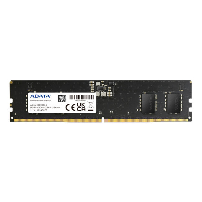 ADATA DDR5 4800 Mhz U-DIMM 8Go Single Tray