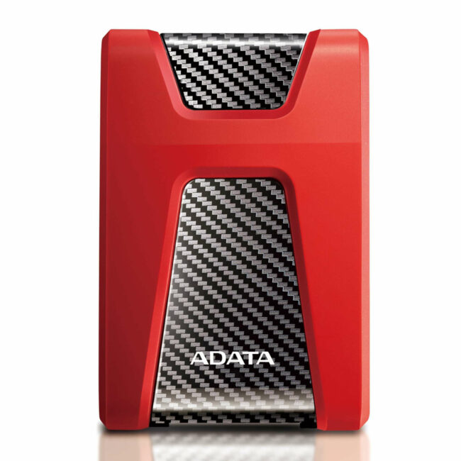 ADATA HD650 1TB Rouge HDD Externe 2.5p USB 3.2 Antichoc