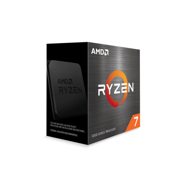 AMD RYZEN 7 5800X (3.8 Ghz / 4.7 Ghz) Gpu : Non - Ventirad : Sans