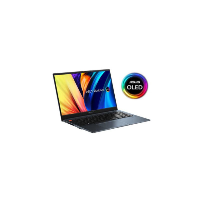 Asus Vivobook Pro 15X OLED 15.6p OLED WQHD+ I5-13500H 16Go 512Go nVidia RTX3050-6Go Windows 11 Familial Bleu