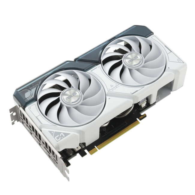 ASUS DUAL-RTX4060TI-O8G-WHITE - NVIDIA RTX 4060 Ti - 8Go GDDR6 - 2595MHz