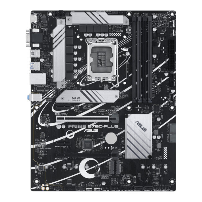 ASUS PRIME B760-PLUS - Carte mère ATX - Intel LGA 1700 - 4x DDR5 - HDMI - DisplayPort - VGA (D-Sub)