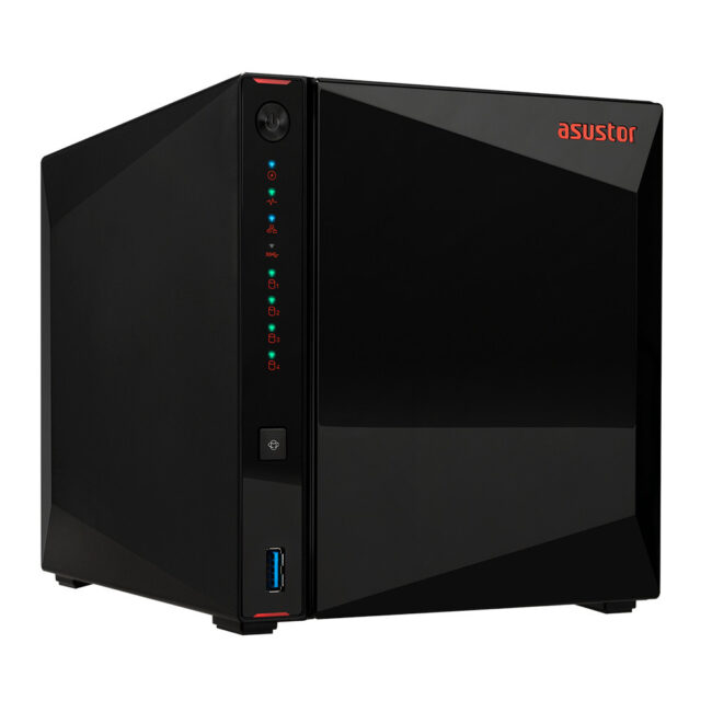 ASTBT032898 AS5304T Bt NAS 4 emp. QCore 4Go LAN GbE USB3