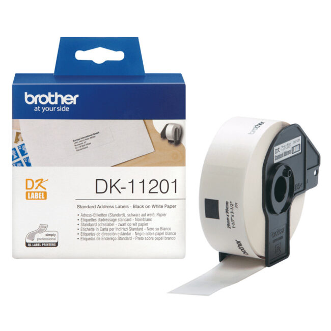 BROTHER DK11201 29X90mm 400 Etiquettes