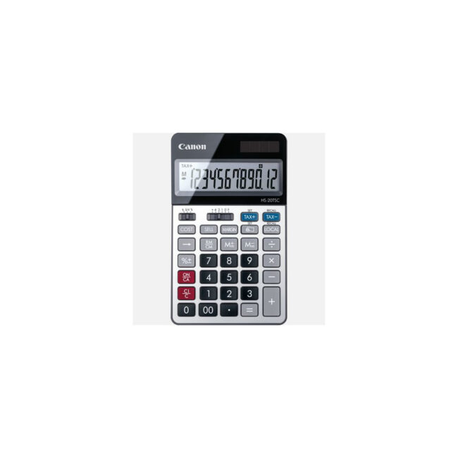 Calculatrice Canon HS-20TSC bureau 12 chiffres