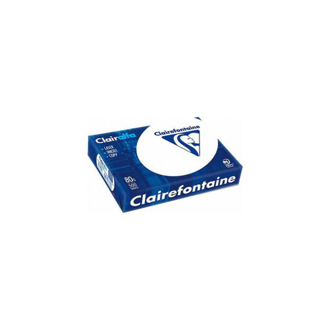 Carton de 5 Ramettes Claire Fontaine A4 80g 500f