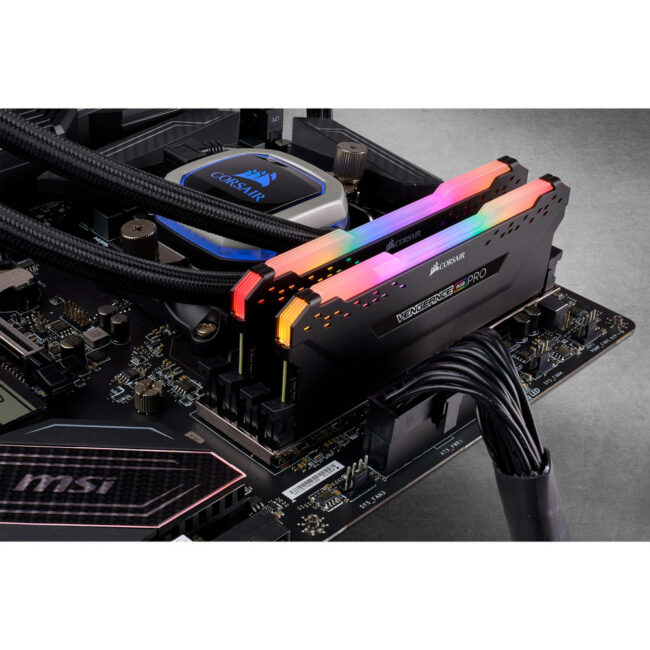 CORSAIR RGB PRO DDR4 4000MHz 16GB (2x 8GB) Black