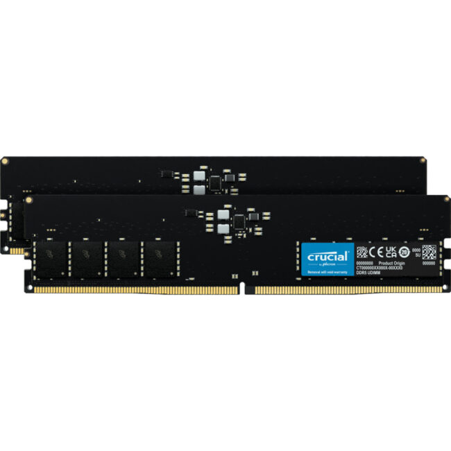 CRUCIAL RAM DDR5-5600 - KIT 2x 16Go (32Go) - DIMM - CL46
