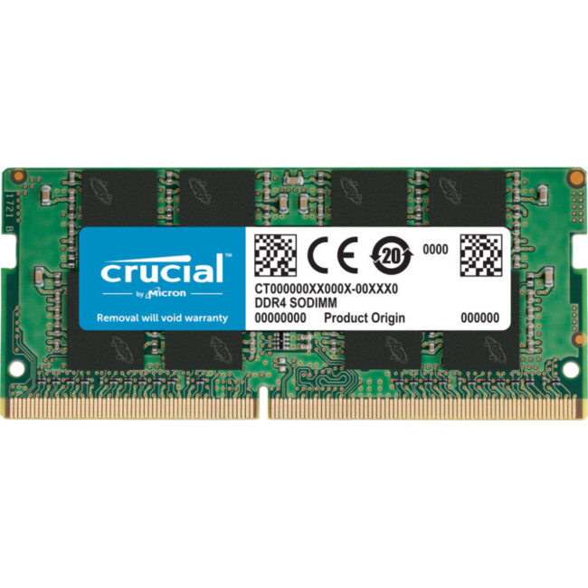 Crucial SO-DIMM DDR4 8Go 3200MHz CL19 SR X8