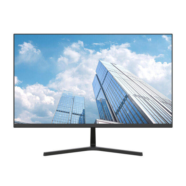 DAH Ecran 24p IPS FHD 250cd Inclinable Anti-Lumiere Bleue Hp HDMI VGA Bord Fin
