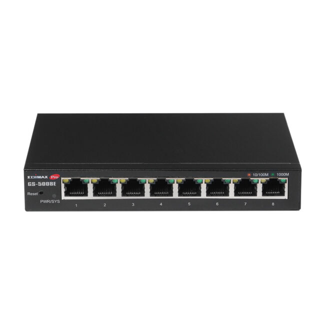 GS-5008E Switch 8p GbE WebSmart
