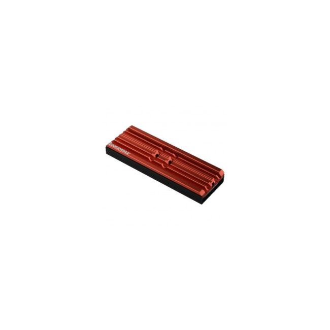 M.2 Heatsink rouge - Dissipateur therm pour 2280 simple-double face compat PS5