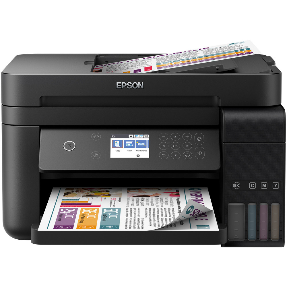 Epson EcoTank ET-3750 3en1 A4 LCD Wifi + chargeur document