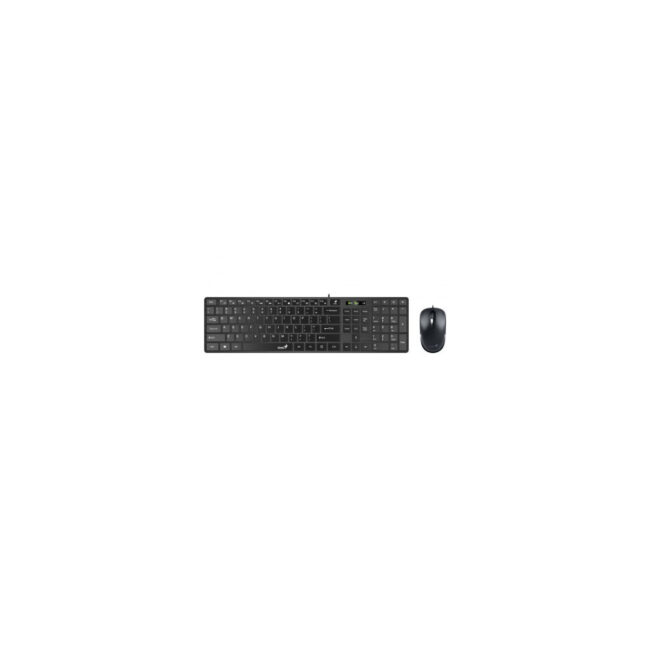 DESTOCKAGE SlimStar C126 Clavier+souris USB Black
