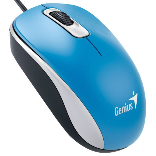 DESTOCKAGE DX-110 BLUE Souris optique filaire 1000dpi USB