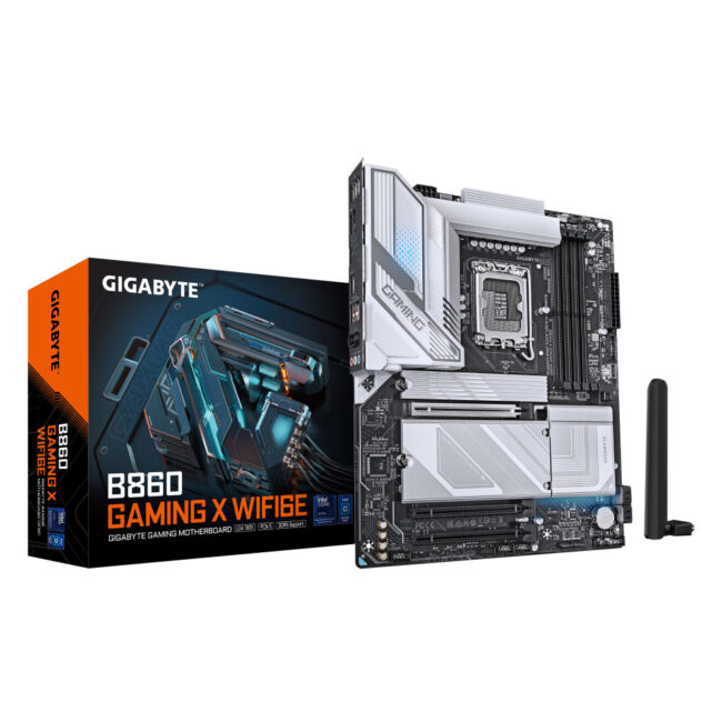 GIGABYTE B860 GAMING X WIFI6E - Carte mère ATX - Intel LGA 1851 - B860 - 4x DDR5 - 3x PCIe - M.2 Gen 5