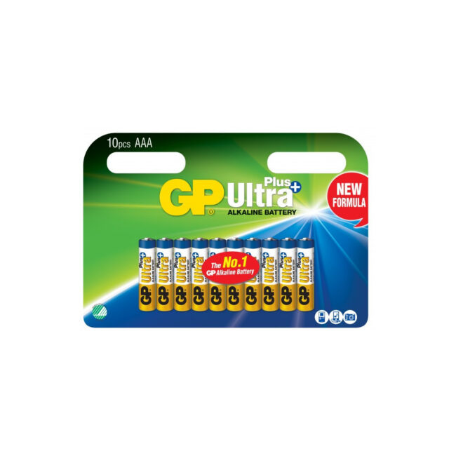 Blister 10 piles Ultra Plus Alcalines AAA (LR03)