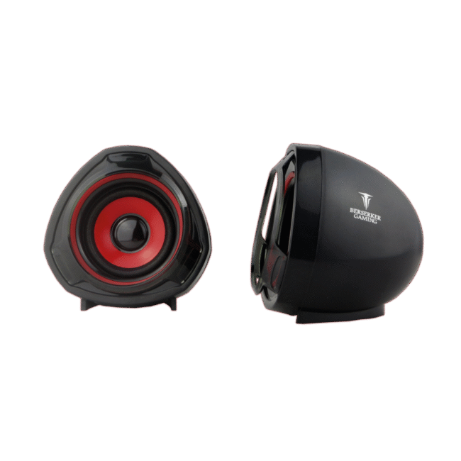 BERHP032644 HAUT PARLEUR BERSERKER GAMING HATI ROUGE/NOIR