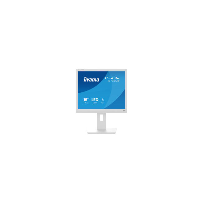 IIYAMA B1980S-W1 (Prolite) - 19p FHD TN 3ms HDMI-DP 2x2W Règlable Blanc