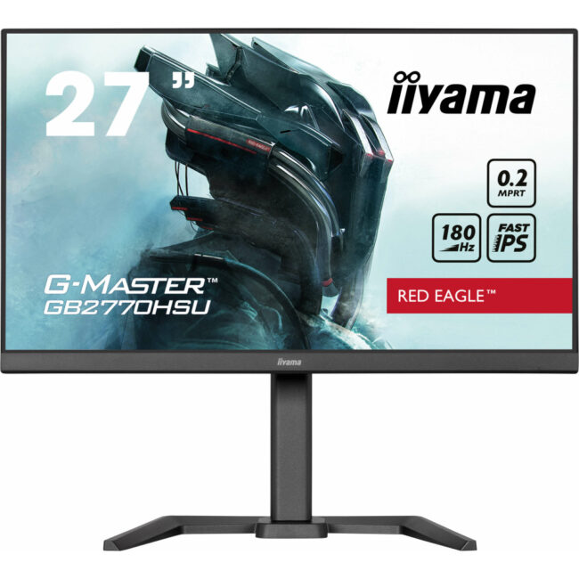 27p F-IPS FHD 180Hz 0.2ms 300cd/mÂ² HDM-DP 4USB 2x2W Règlable Noir