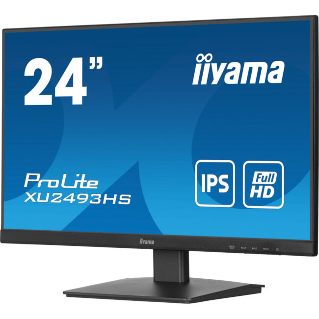 IIYAMA XU2493HS-B6 - 23.8p IPS FHD 0,5ms 250 cd/mÂ² HDMI/DP 2x2W Noir