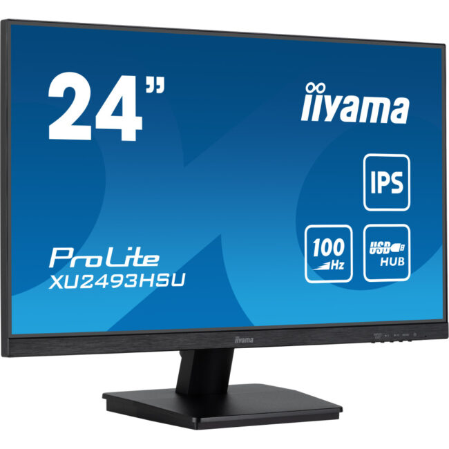 IIYAMA XU2493HSU-B7 - 23,8p IPS FHD 1ms 300cd/m? HDMI/DP 2xUSB 2x2W Noir