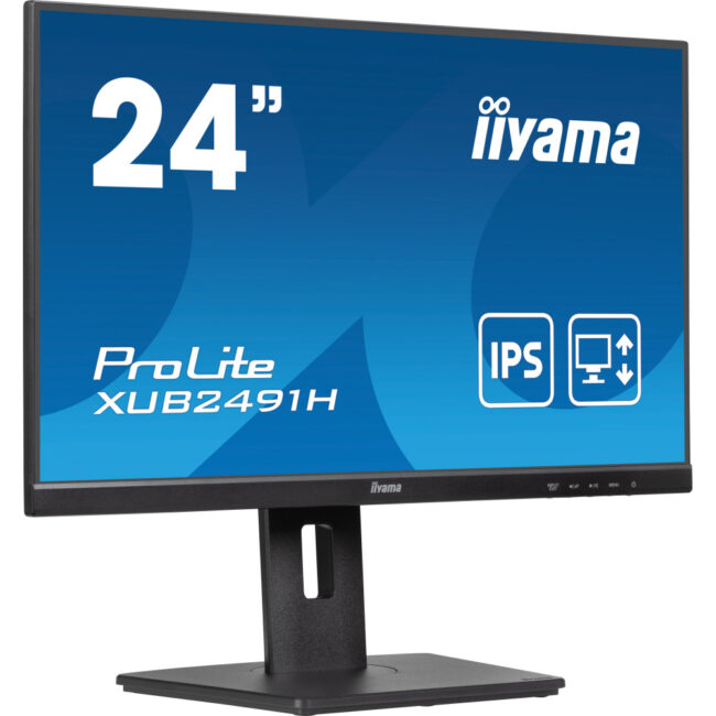 IIYAMA XUB2491H-B1 - 23.8p IPS FHD 0.5ms HDMI-DP Pas.H.P Règlable Noir