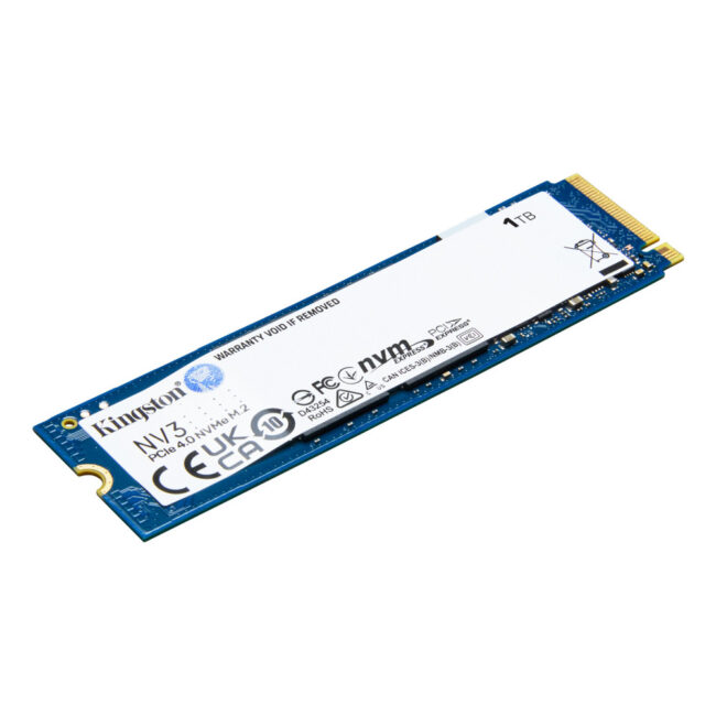 KINGSTON NV3 - 1To - SSD M.2 NVME - PCIE 4.0 - 2280