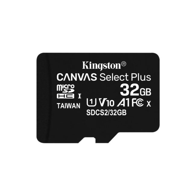 32GB micSDHC Canvas Select Plus 100R A1 C10 Card + ADP