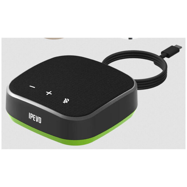 IPEVO VC-A10 Haut-parleur portable avec technologie audio de pointe