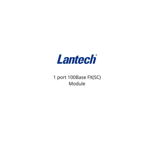 1 port 100Base FX(SC) Module