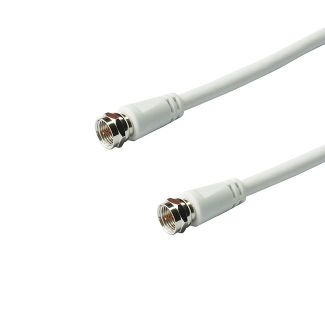 Cordon Satellite Type F mâle / mâle RG59 5m