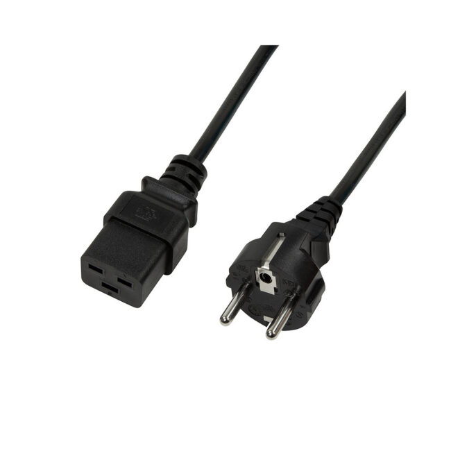 LogiLink CP152 câble électrique Noir 1,8 m CEE7/7 IEC C19