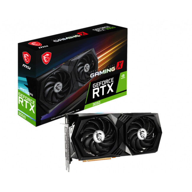MSI RTX 3050 GAMING 8G - 8Go GDDR6 - 1845MHz - HDMI - DP x3