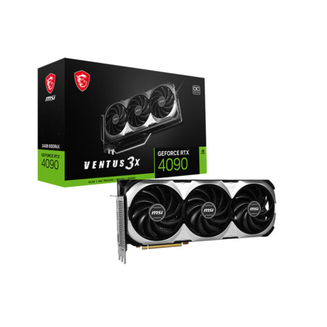 MSI RTX 4090 VENTUS 3X 24G OC - 24Go GDDR6X - 2565MHz - HDMI - 3x DP