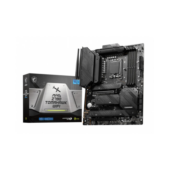 MSI MAG Z790 TOMAHAWK WIFI - Carte mère ATX - Intel LGA 1700 - 4x DDR5 - 2x PCIE X16 - HDMI - Displayport - Wifi 6E