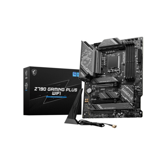 MSI Z790 GAMING PLUS WIFI - Carte mère ATX - Intel LGA 1700 - Z790 - 4x DDR5 - HDMI - DisplayPort - Wifi 6E