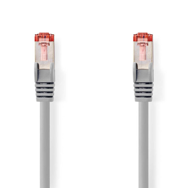 NEDRE044095 Cordon Patch CAT6 S/FTP 5m Gris