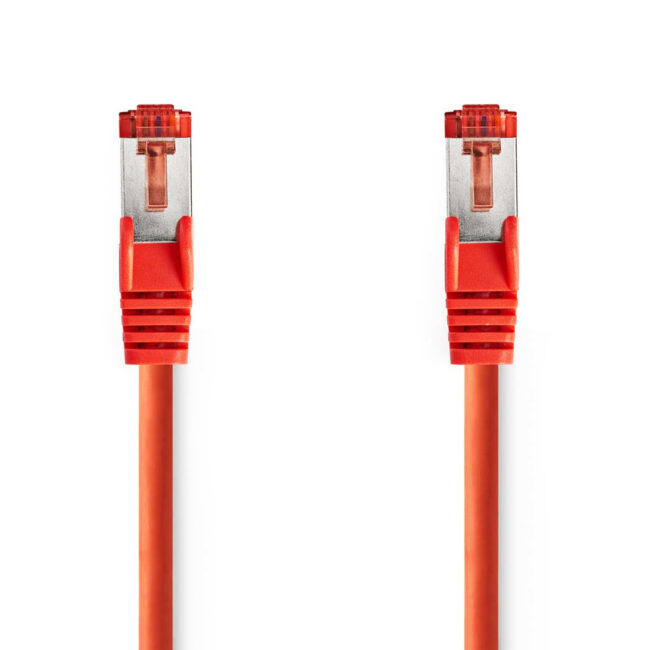 NEDRE042915 Cordon Patch CAT6 S/FTP LSZH 1m Rouge