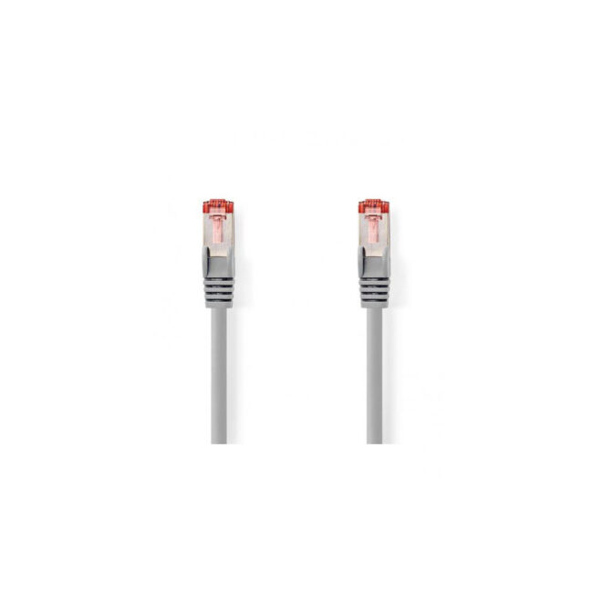 NEDRE043334 Cordon Patch CAT6 S/FTP 0,25m Gris